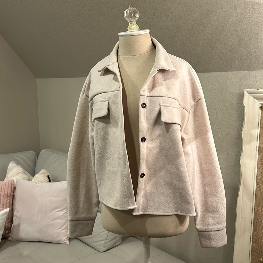 NWOT-Ladies flannel jacket